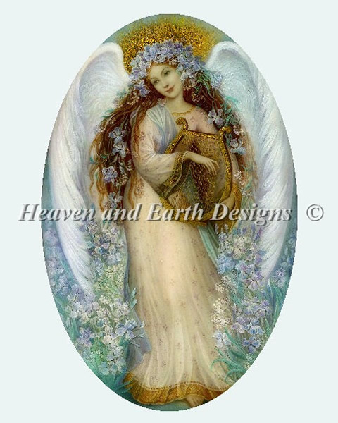 Angel with Iris - Click Image to Close